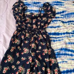 Beautiful flowers jumpsuit